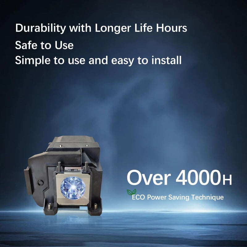 SORNEICDR ELP LP85 Replacement Projector Lamp Bulb Compatible with Epson PowerLite Home Cinema 3000 3100 3200 3500 3600e 3700 3800 3900 EH-TW6700 EH-TW6600W EH-TW6600 EH-TW6800 Projectors - Image 4